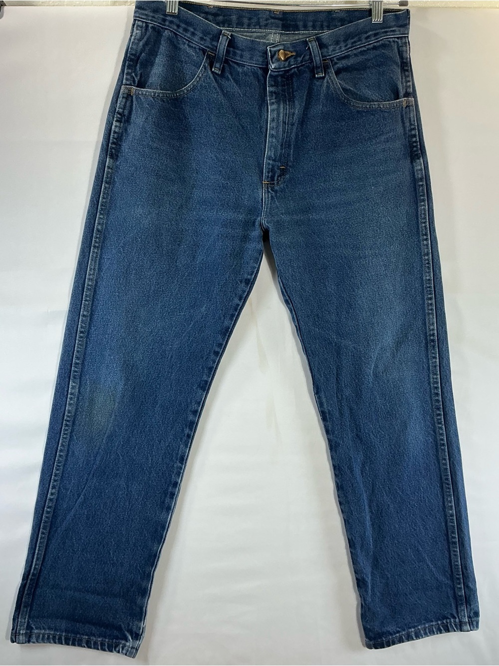Rustler Relaxed Fit Jeans Men’s 34x30 Medium Wash Straight Leg Denim